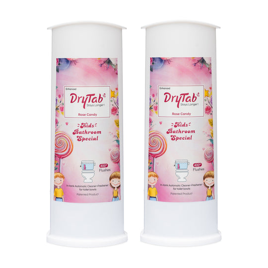 Mini DryTab Combo Rose Candy 🍭🍭 Automatic Toilet Bowl Cleaner-Freshener