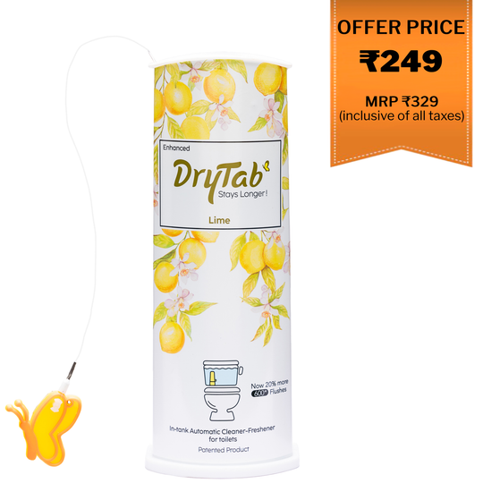 DryTab Lime 🍋 Automatic Toilet Bowl Cleaner-Freshener