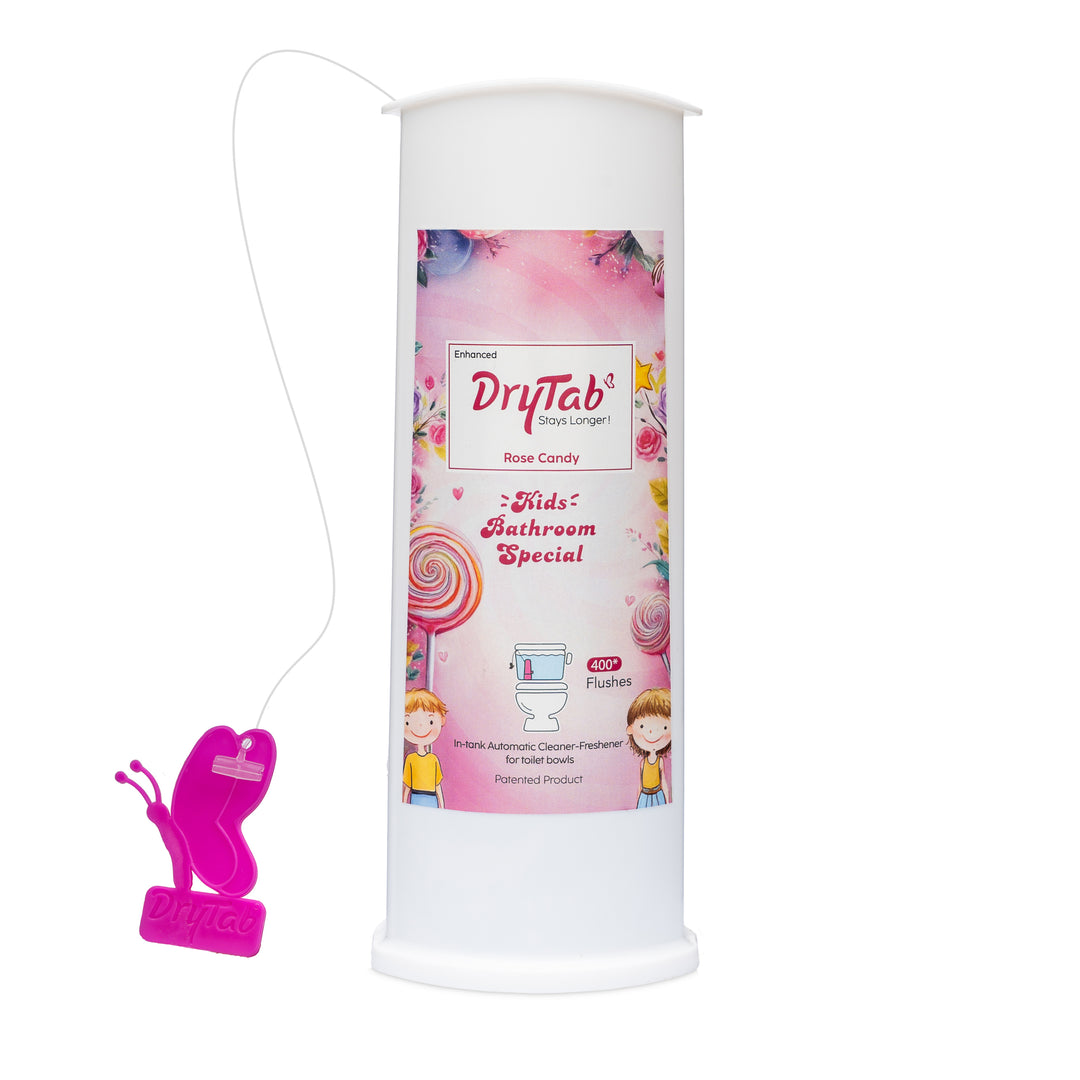 Mini DryTab Rose Candy 🍭 Automatic Toilet Bowl Cleaner-Freshener