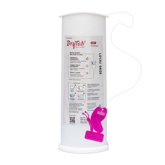 Mini DryTab Rose Candy 🍭 Automatic Toilet Bowl Cleaner-Freshener