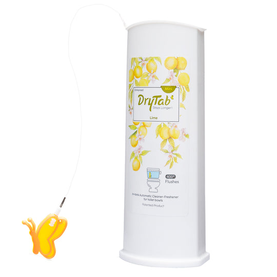 Mini DryTab Lime 🍋 Automatic Toilet Bowl Cleaner-Freshener